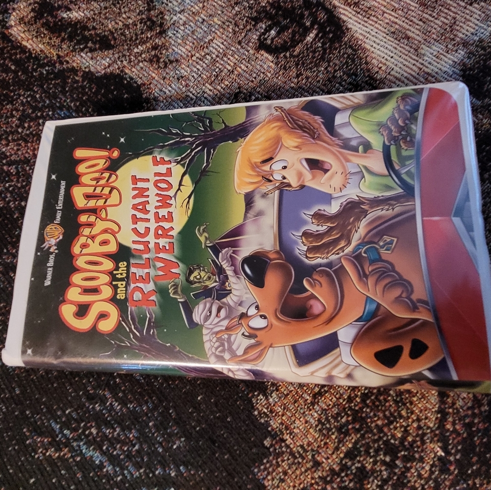 Scooby-Doo and the reluctant Werewolf VHS